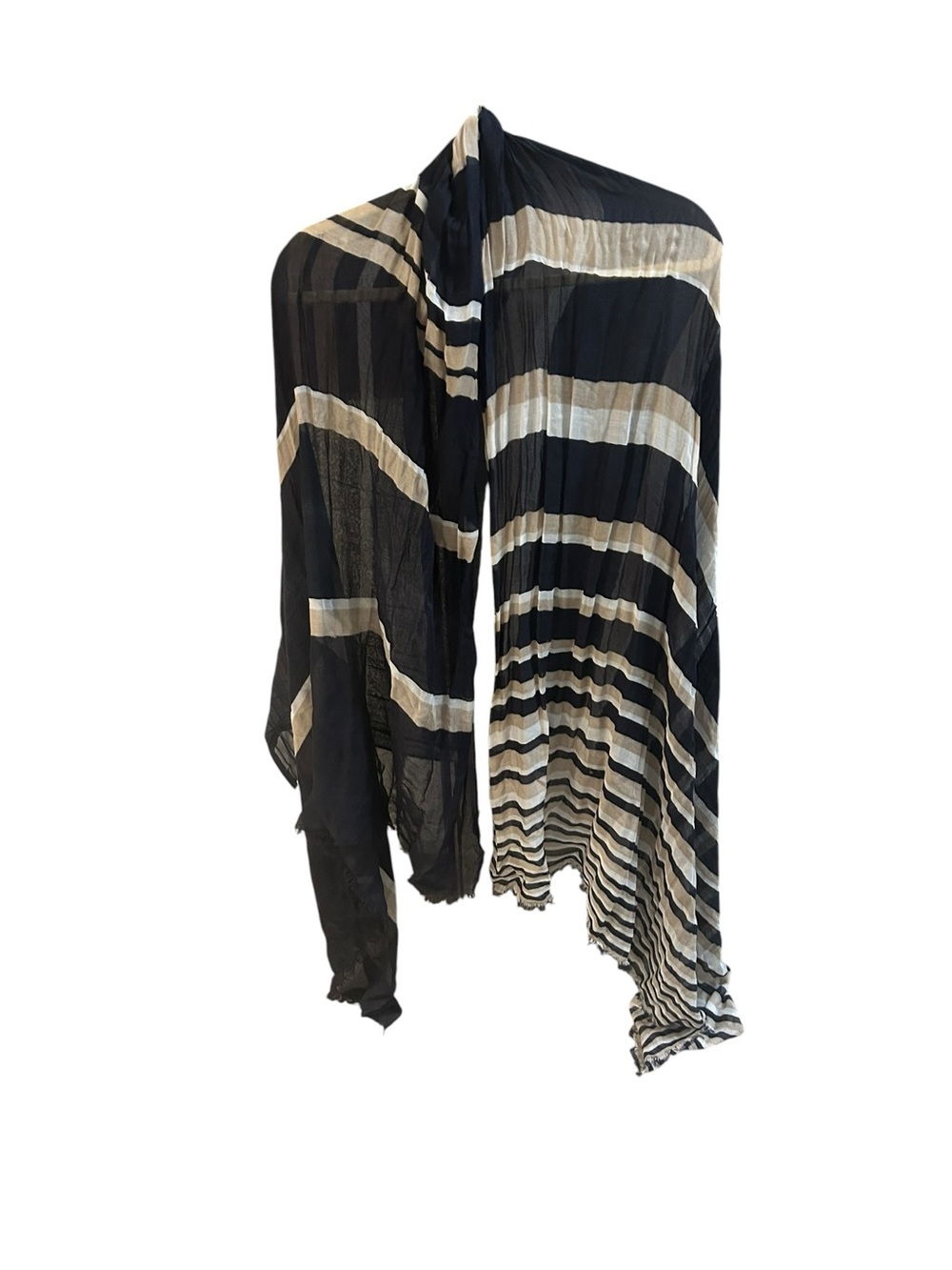 Ann Taylor Striped Scarf/Shaw  NWT